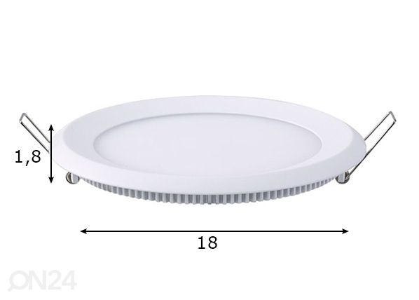 Upotettava LED-valaisin Slim