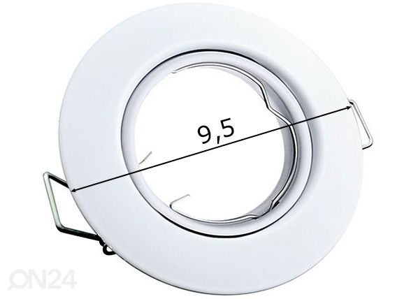 Upotettava valaisin Opin pyöreä, 5 kpl mitat