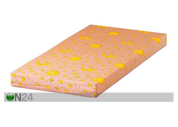 Vaahtomuovipatja Hopp vaaleanpunainen 70x155x10 cm