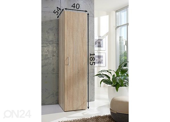 Vaatekaappi MRK 646 40 cm mitat