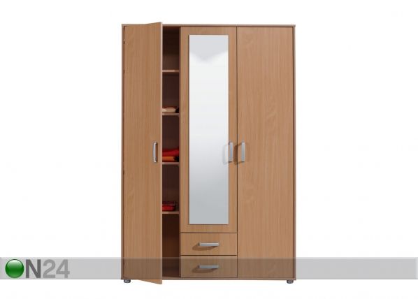 Vaatekaappi peiliovella SMART
