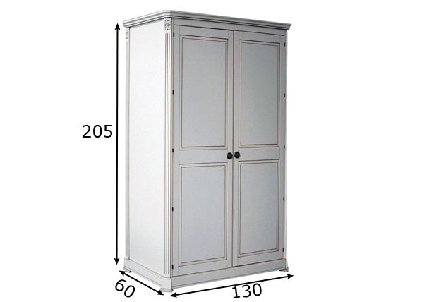 Vaatekomero NIZZA 130 mitat