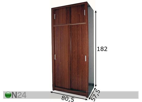 Vaatekomero NOORA 141 mitat
