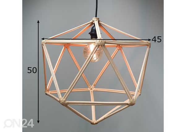 Valaisin Saturn mitat