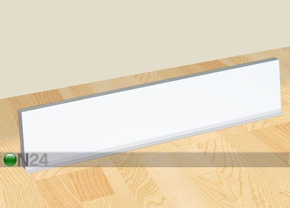 Valkoinen sivusokkeli 85 cm keittiökaapille