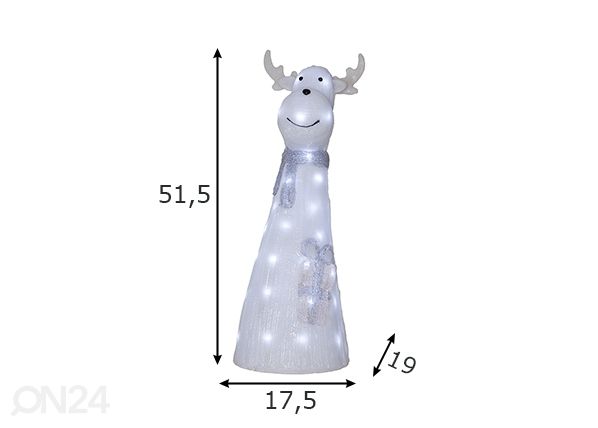 Valokoriste Crystalo mitat