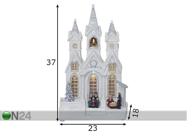 Valokoriste Salisbury mitat