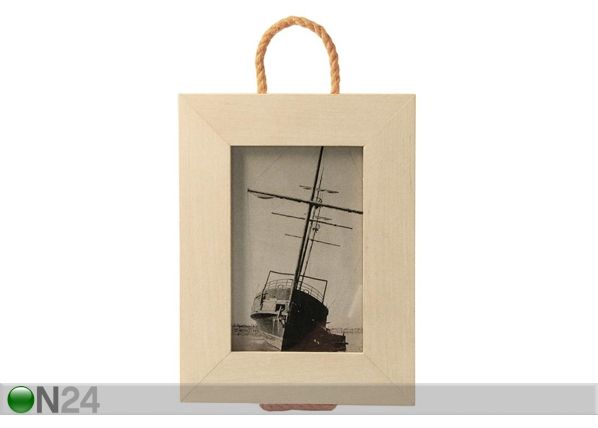 Valokuvakehys+köysi 10 x 15 cm