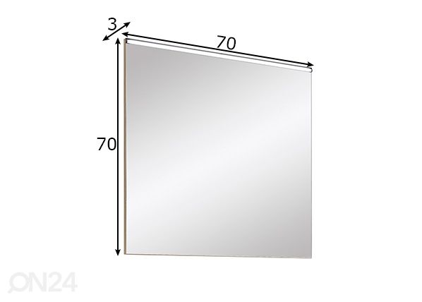 Valopeili 395 mitat