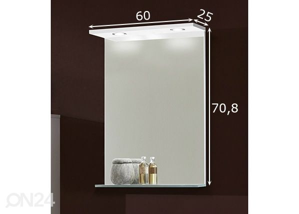 Valopeili 4040 mitat