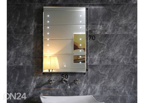 Valopeili 50x70cm mitat