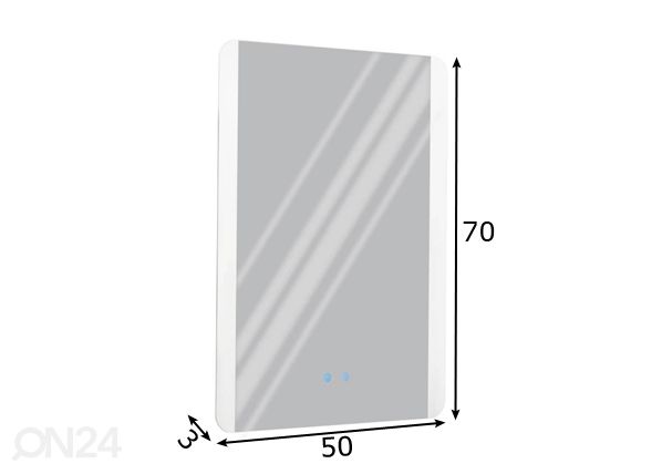 Valopeili LED Buenavista 2 mitat