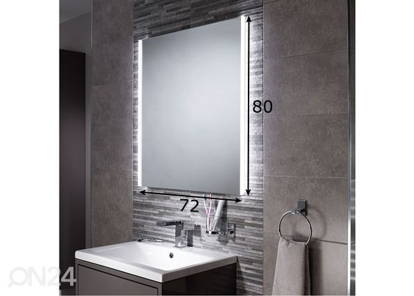 Valopeili Lucia 72x80 cm mitat