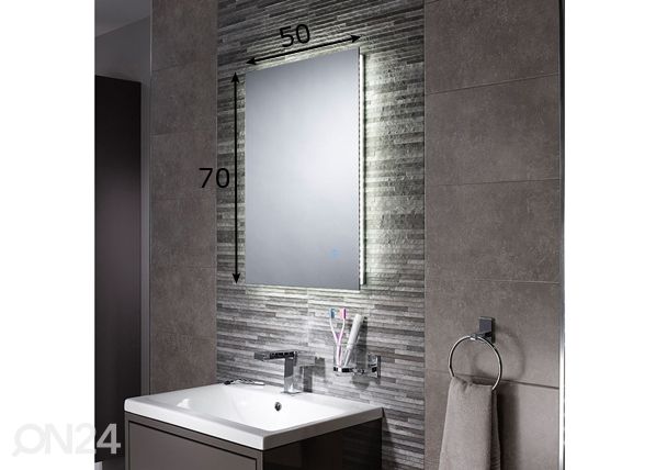 Valopeili Serenity 70x50 cm mitat