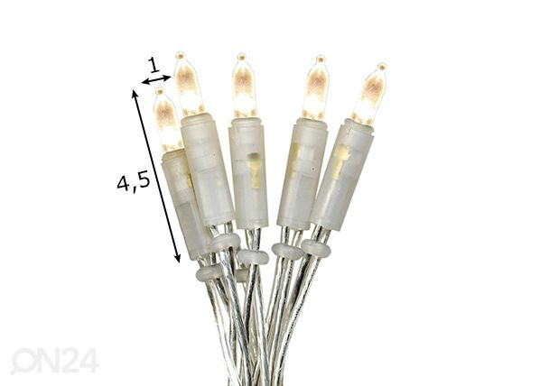 Valosarja P-LED mitat