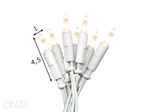 Valosarja P-LED mitat