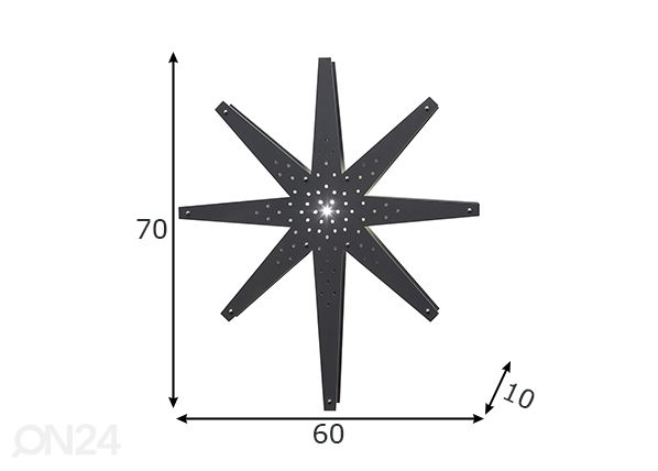 Valotähti Tall mitat