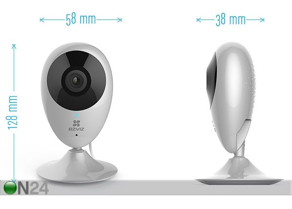 Valvontakamera Ezviz C2C Mini mitat