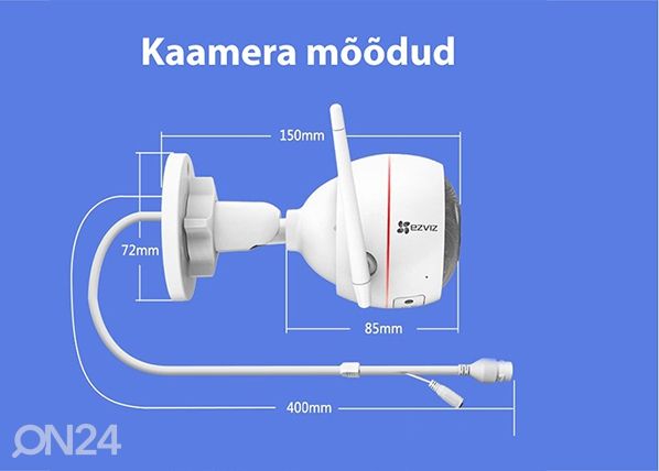 Valvontakamera Ezviz C3WN mitat