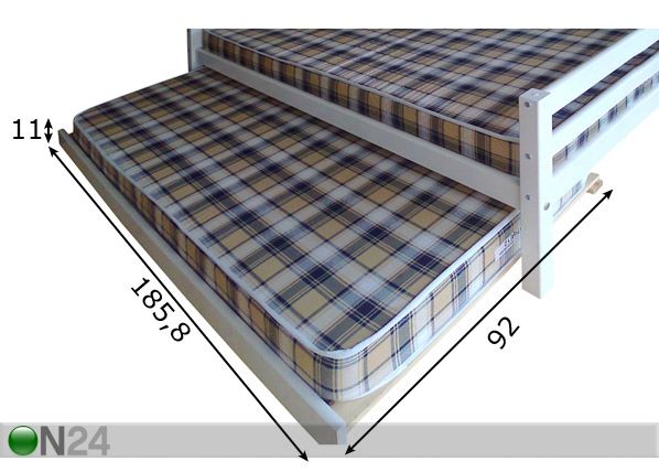 Varavuode DAILY EXTRA 90x184 cm mitat