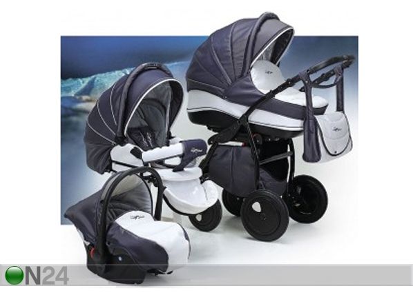 Vaunut-rattaat TUTIS ZIPPY SILVER PLUS, nahka