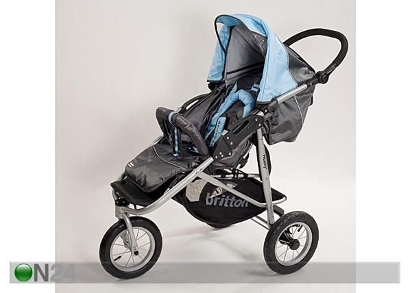 Vaunut+rattaat yhdistelmä HUSKY 3 BLUE