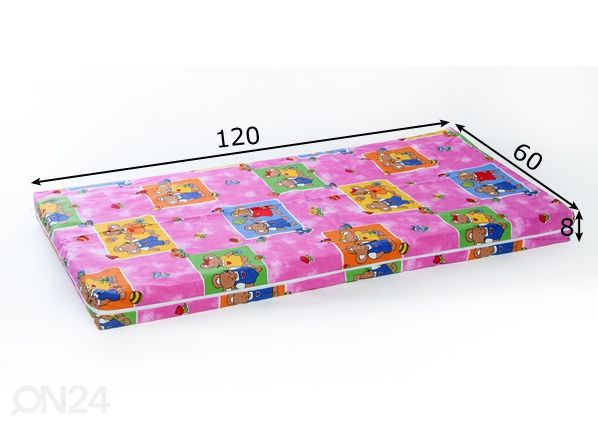 Vauvan patja 60x120 cm mitat