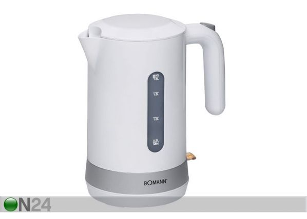 Vedenkeitin BOMANN valkoinen 1,8 l