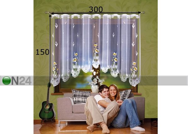 Verho IIRIKSET 300x150 cm mitat