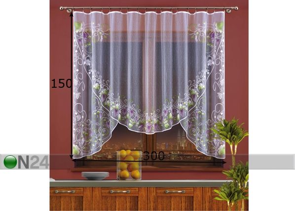 Verho WINOGRONA 300x150 cm mitat