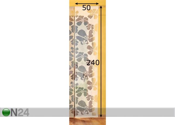 Verhot CAPPUCINO 50x240 cm mitat