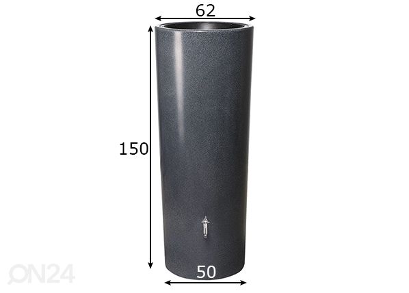 Vesisäiliö Stone Lava mitat