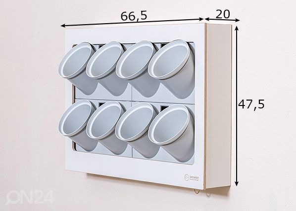 Viherseinä Light 8G2 mitat