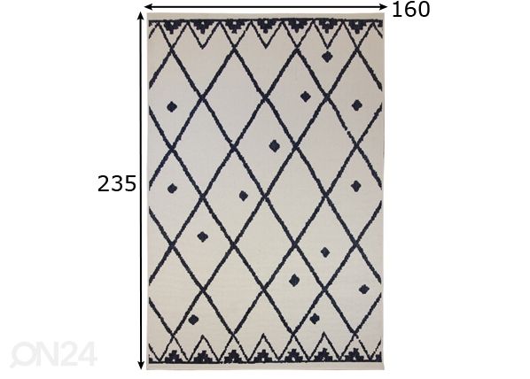 Village’s matto Aalto 160x235 cm mitat