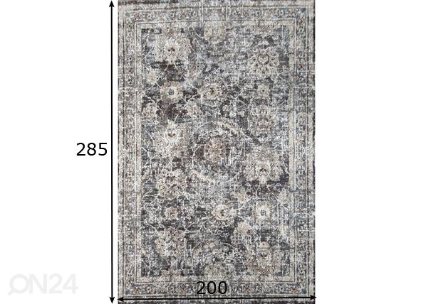 Village’s matto Amira 200x285 cm mitat