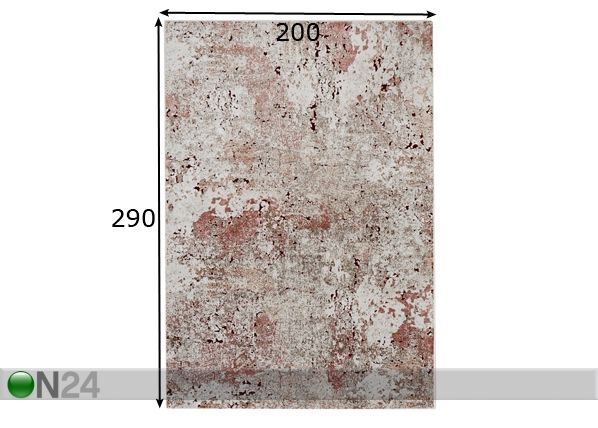 Village’s matto Firenze 200x290 cm mitat