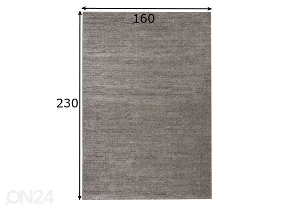 Village’s matto Perla 160x230 cm mitat
