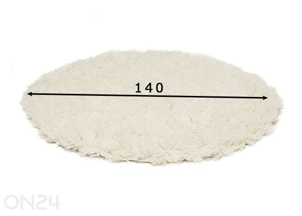 Villamatto Flokos Ø140 cm mitat