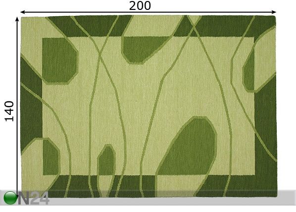 Villamatto KAUNAS 140x200 cm mitat