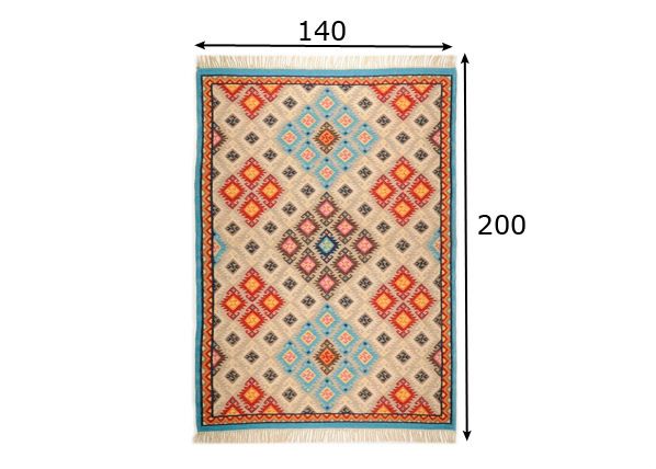 Villamatto Kelim Royal 140x200 cm mitat