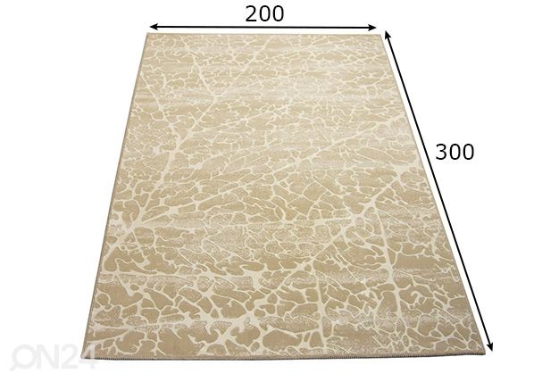 Villamatto LUX 200x300 cm mitat