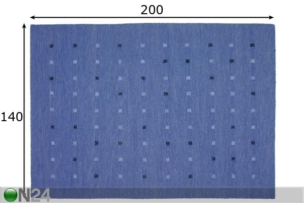 Villamatto SIGULDA 140x200 cm mitat