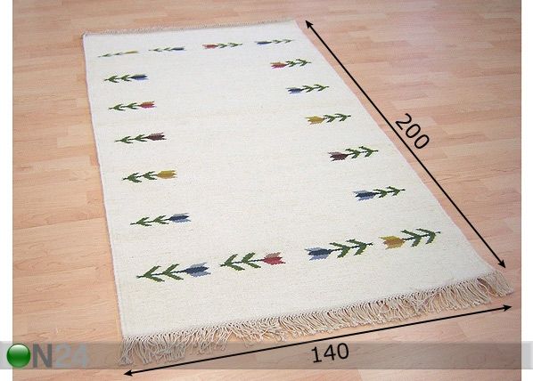 Villamatto TULIP 140x200 cm mitat