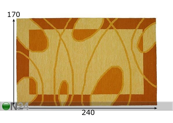 Villamatto VILNIUS 170x240 cm mitat