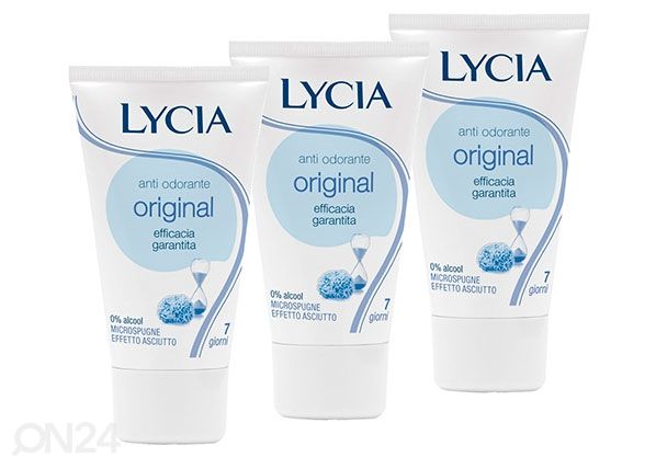 Voidedeodorantti LYCIA ORIGINAL 3x30ml