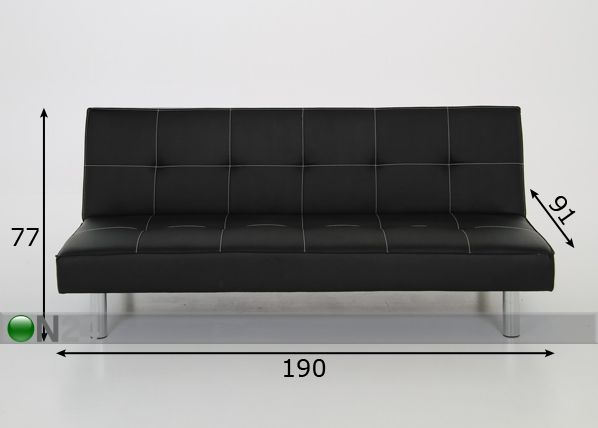 Vuodesohva SCOTT XL mitat