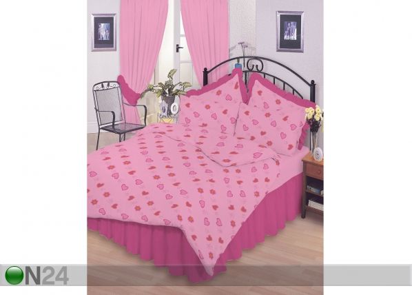 Vuodevaatesetti SWEET HEART 150x210 cm