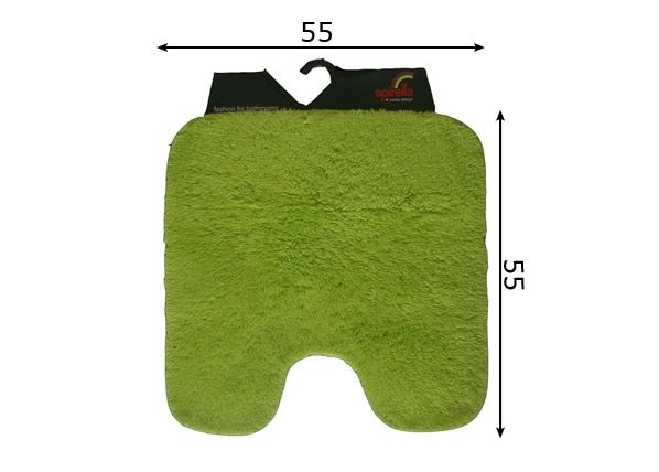 WC-matto SPIRELLA CALIFORNIA kiivi 55x55 cm mitat