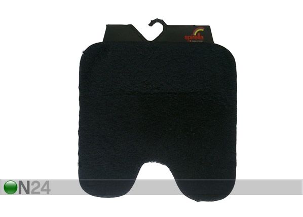 WC-matto SPIRELLA CALIFORNIA musta 55x55 cm