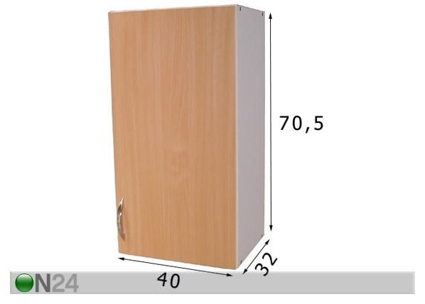 Yläkaappi mitat
